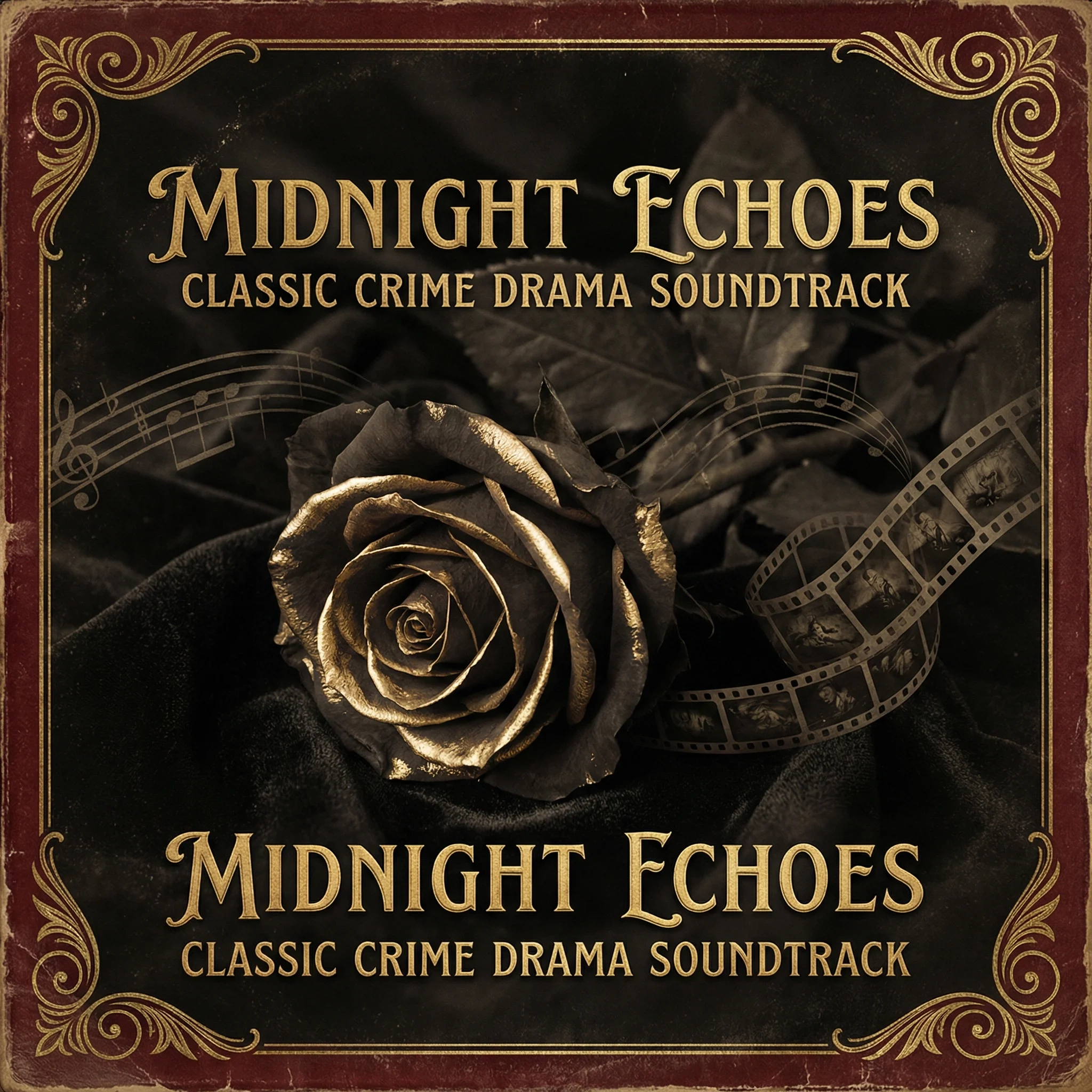 教父电影原声带专辑封面，经典犯罪剧情配乐